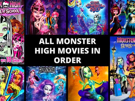 All Monster High Movies .